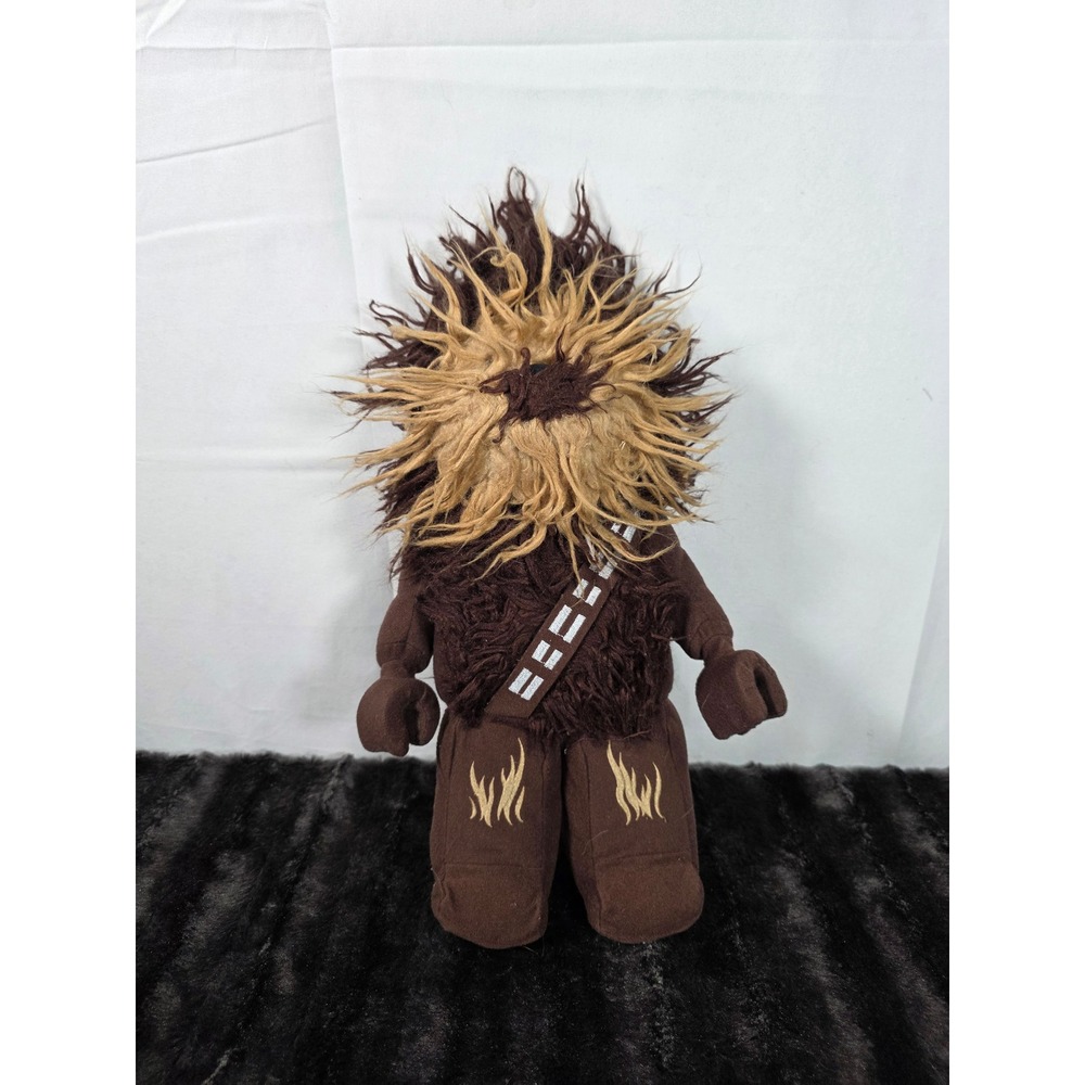 Lego Star Wars Chewbacca Plush Stuffed Toy Wookiee Brown Faux Fur Figure